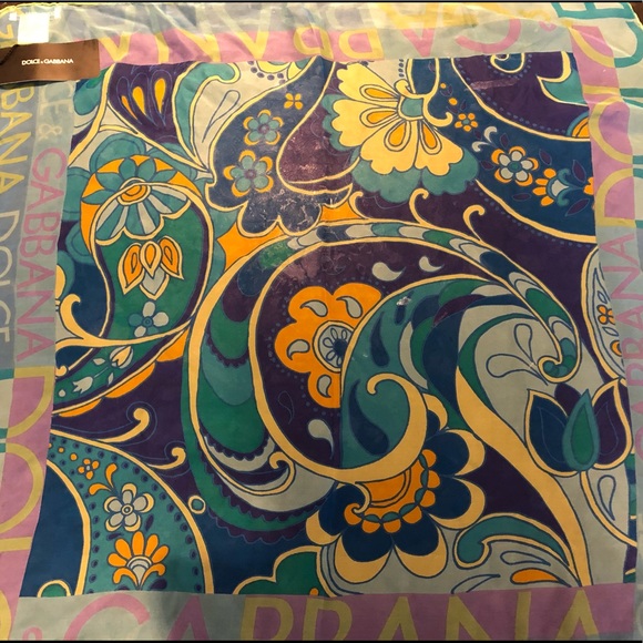 Dolce & Gabbana Accessories - Dolce & Gabbana Silk Scarf